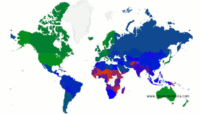mapa del desarrollo humano